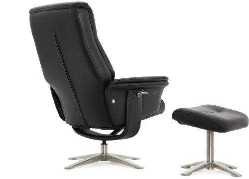 Кресло-реклайнер Falto Boss натуральная кожа