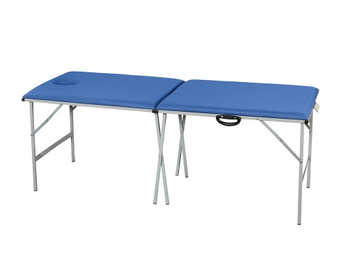 Складной металлический массажный стол Heliox 195х77 см