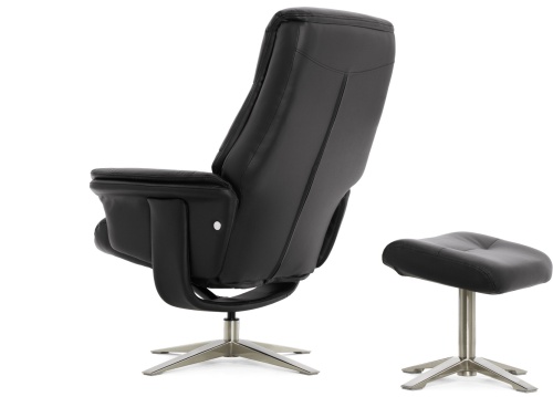 Кресло-реклайнер Falto Boss натуральная кожа