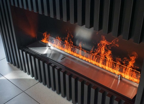 Электроочаг Schönes Feuer 3D FireLine 800 со стальной крышкой в Саратове