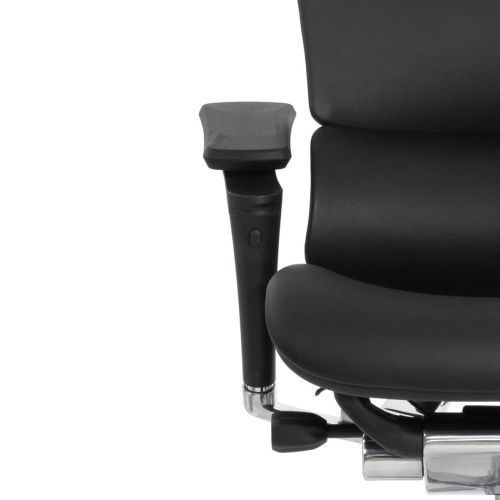 Ортопедическое кресло Falto Leather Premium Черное