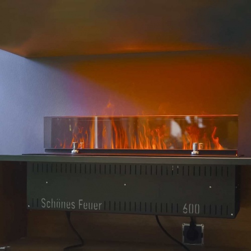 Электроочаг Schönes Feuer 3D FireLine 600 Blue (с эффектом cинего пламени) в Саратове