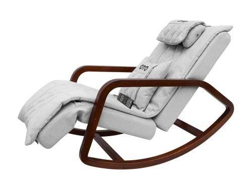 Массажное кресло-качалка OTO Grand Life OT2007 Серый (Рогожка)