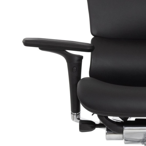 Ортопедическое кресло Falto Leather Premium Черное