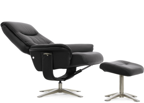 Кресло-реклайнер Falto Boss натуральная кожа